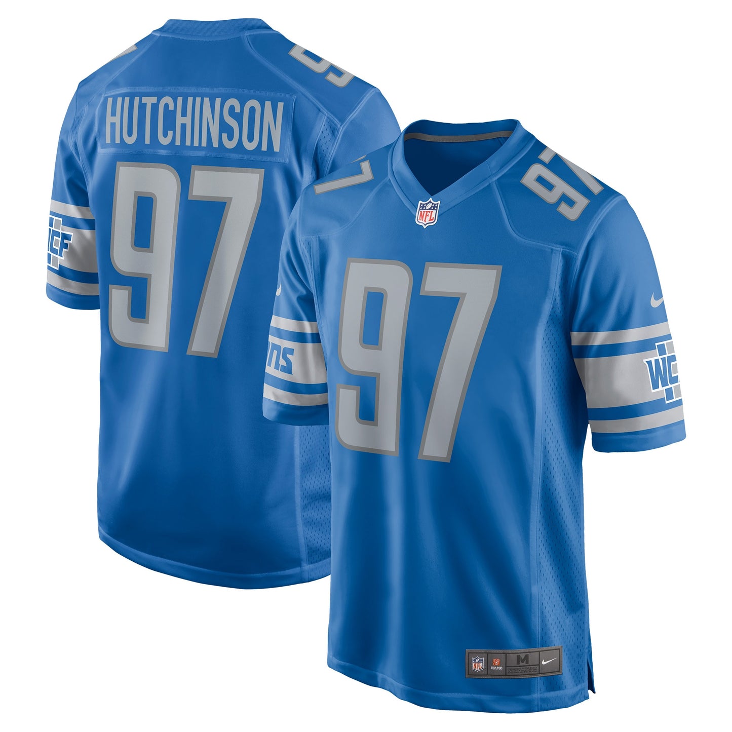 Aidan Hutchinson Detroit Lions Nike Player Game Jersey - Blue