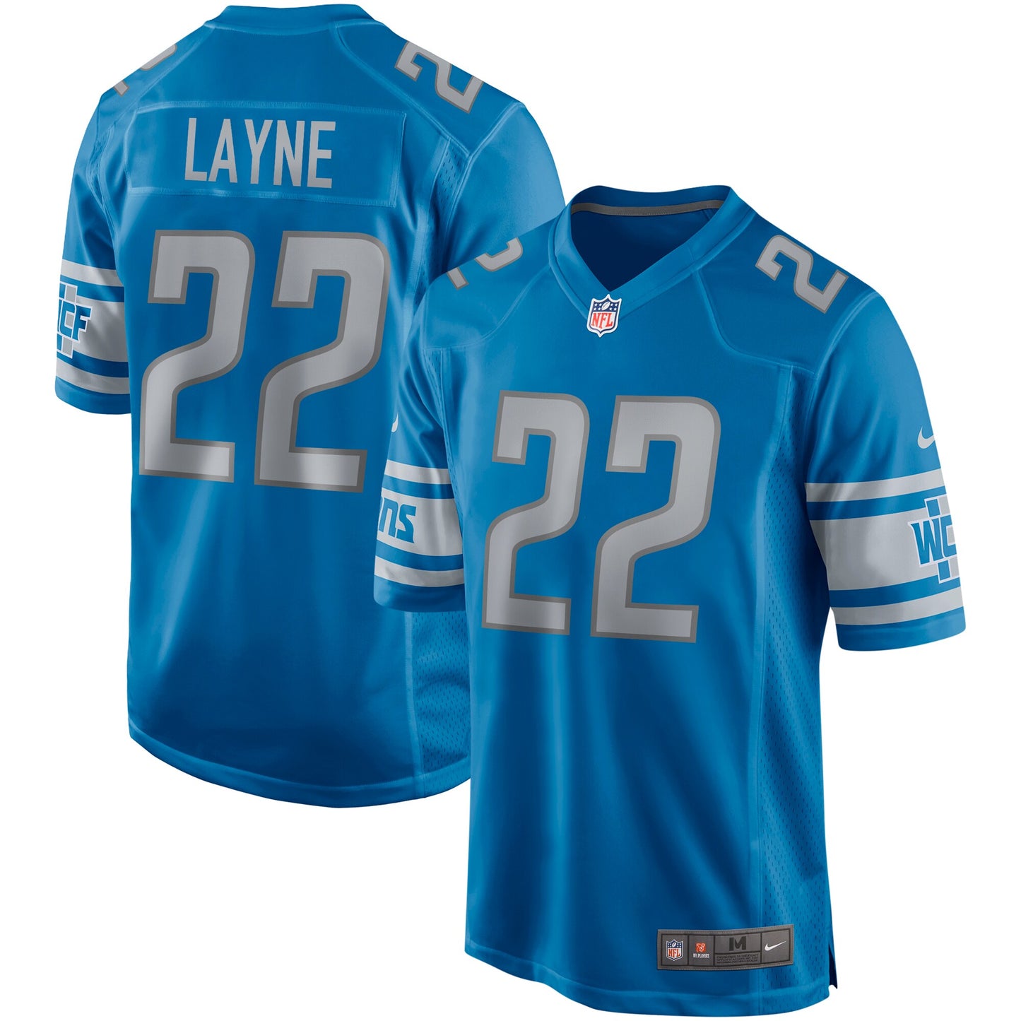 Bobby Layne Detroit Lions Nike Game Retired Player Jersey - Blue