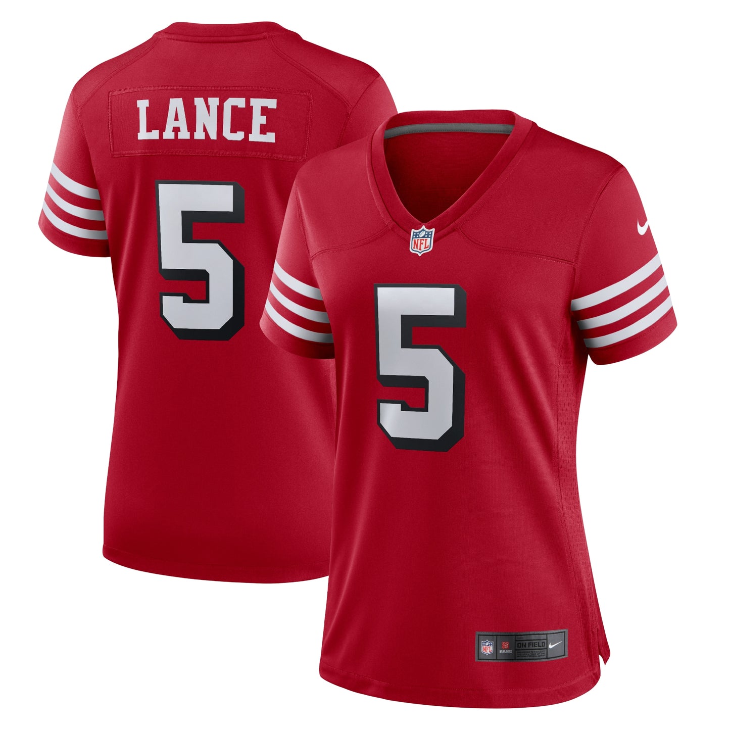 Trey Lance San Francisco 49ers Nike Women's Alternate Game Jersey - Scarlet