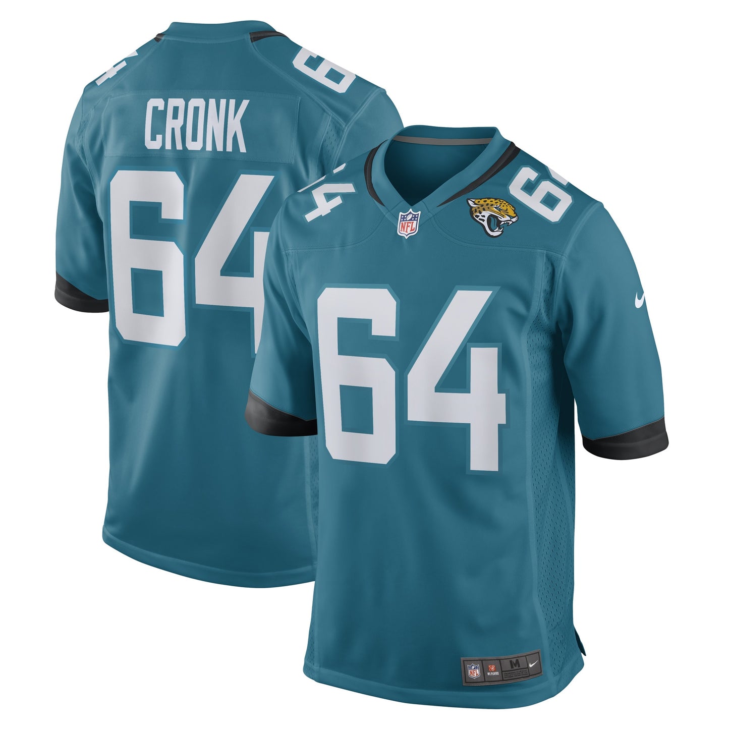 Coy Cronk Jacksonville Jaguars Nike Game Player Jersey - Teal