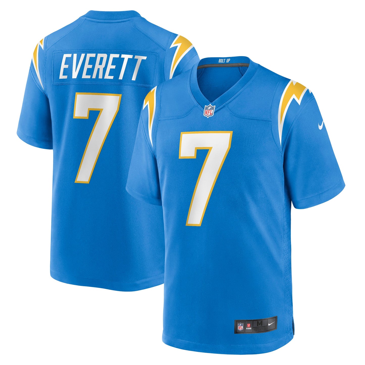 Gerald Everett Los Angeles Chargers Nike Player Game Jersey - Powder Blue